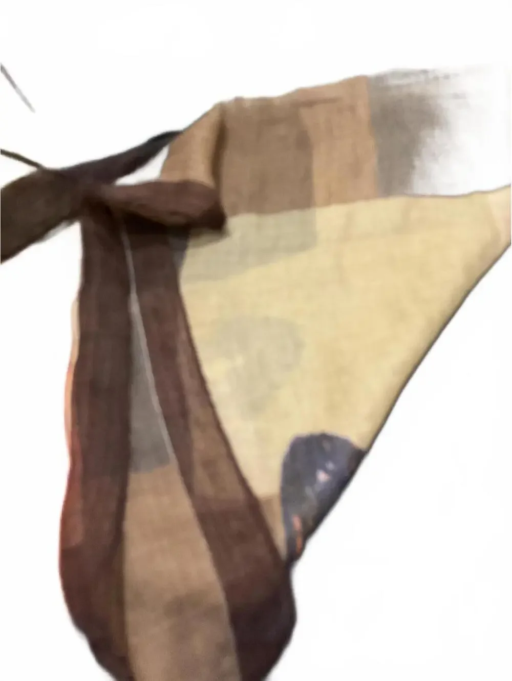 Lightweight Butterfly Print Women's Silk Scarf